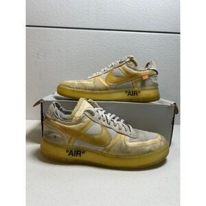 Nike Off-White Air Force 1 Low The Ten White Sail 9m #2566